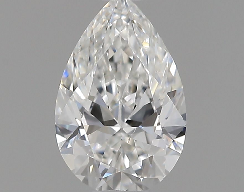 0.51 carat F-VS2 Natūralus Pear Deimantas (1)