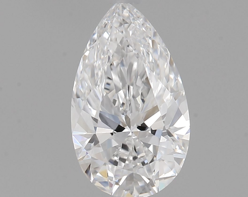 0.61 carat D-VVS1 Natūralus Pear Deimantas (1)