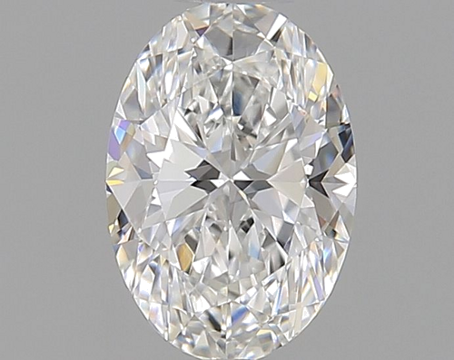 0.37 carat F-VVS1 Natūralus Oval Deimantas (1)