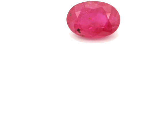 0.68 carat RED Oval Rubinas (1)