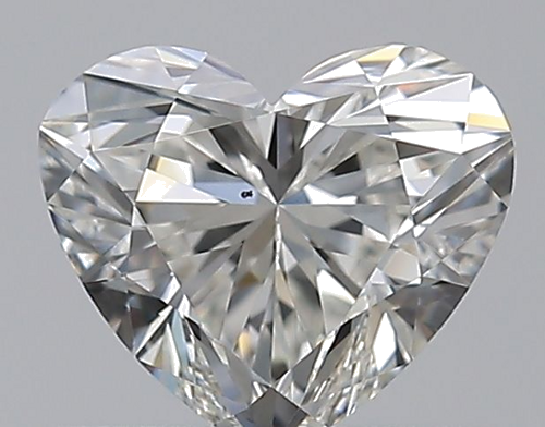 0.51 carat H-VS2 Natūralus Heart Deimantas (1)