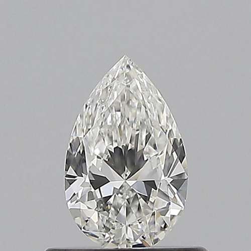 0.5 carat G-VVS1 Natūralus Pear Deimantas (1)