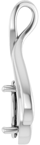 Pakabukas „Solitaire“ 925 Sidabro Oval 11mm x 9mm (3)