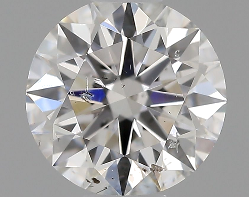 0.5 carat F-SI2 Excellent cut Natūralus Round Deimantas (1)