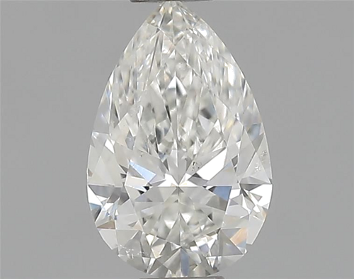0.45 carat I-SI2 Natūralus Pear Deimantas (1)