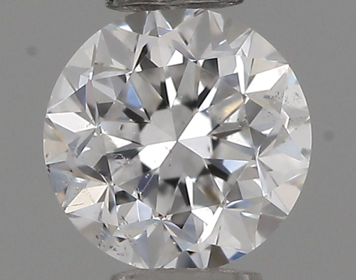 0.3 carat D-SI2 Fair cut Natūralus Round Deimantas (1)