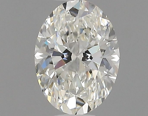 0.41 carat H-VVS2 Natūralus Oval Deimantas (1)