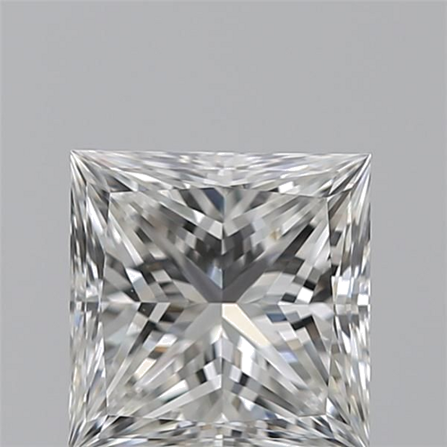 1.01 carat F-VS1 Natūralus Princess Deimantas (1)