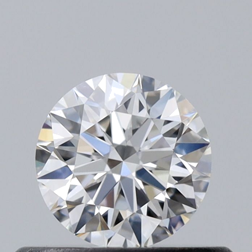 0.37 carat F-VVS1 Excellent cut Natūralus Round Deimantas (1)