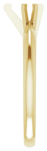 Sužadėtuvių Žiedas „Solitaire“ 14k yellow gold Pear 5.5mm x 3.5mm (4)