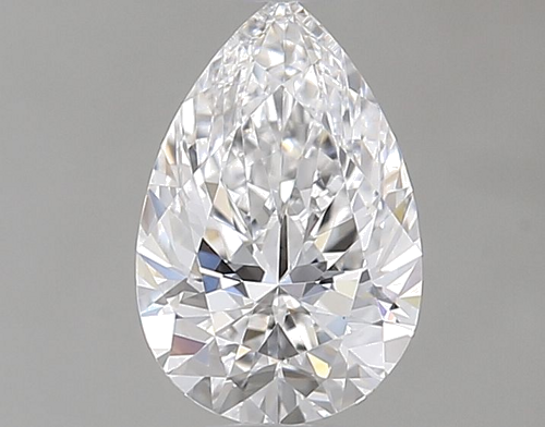0.46 carat D-VS1 Natūralus Pear Deimantas (1)