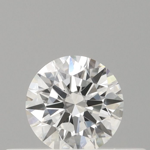 0.26 carat F-VVS1 Excellent cut Natūralus Round Deimantas (1)