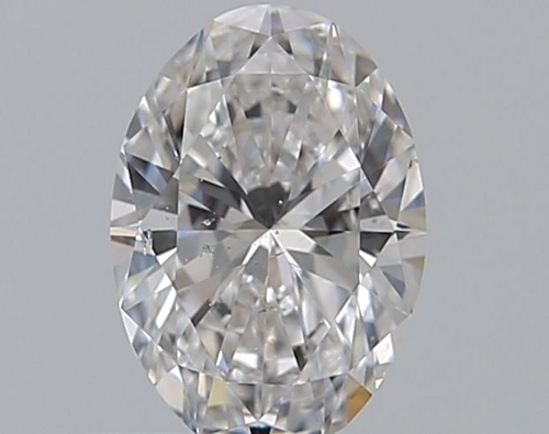 0.5 carat E-SI1 Natūralus Oval Deimantas (1)