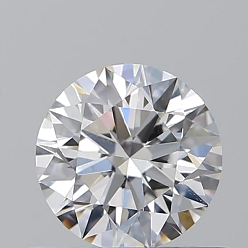 0.62 carat F-SI1 Excellent cut Natūralus Round Deimantas (1)