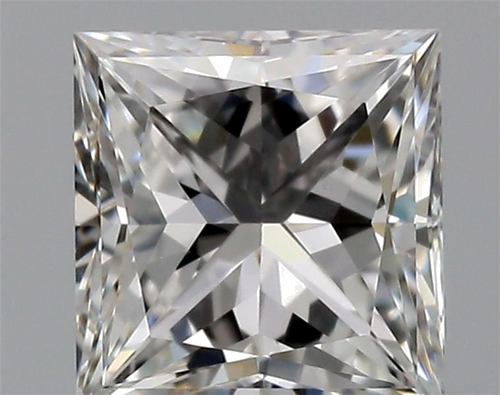 0.55 carat E-VS1 Natūralus Princess Deimantas (1)