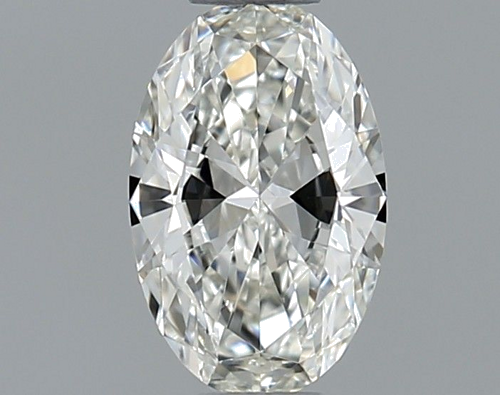 0.4 carat I-VVS2 Natūralus Oval Deimantas (1)