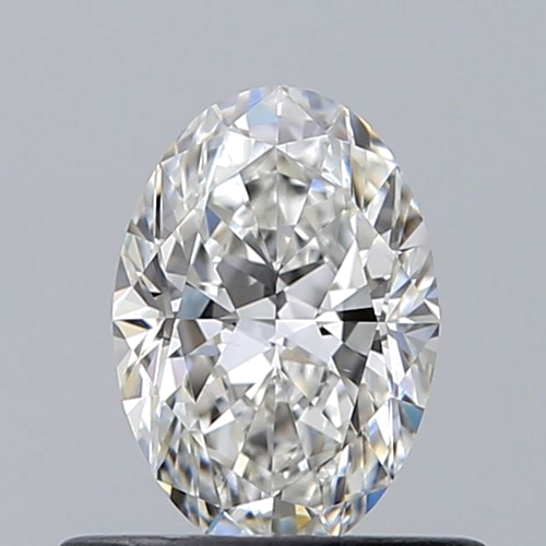 0.52 carat F-VS1 Natūralus Oval Deimantas (1)