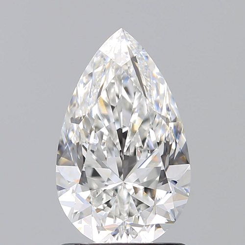 1.51 carat F-VS2 Natūralus Pear Deimantas (1)