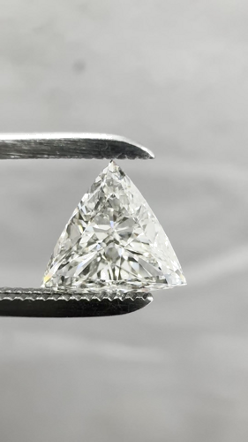 0.58 carat I-VS2 Natūralus Triangular Deimantas (1)