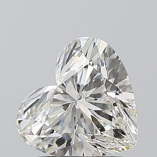 1.3 carat I-SI1 Natūralus Heart Deimantas (1)