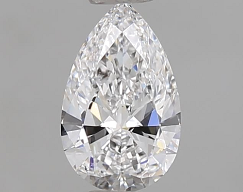 0.71 carat D-SI1 Natūralus Pear Deimantas (1)