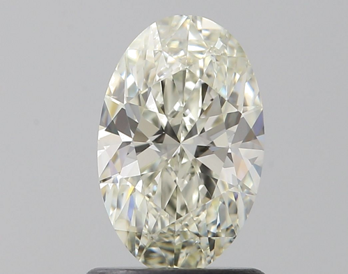 1.01 carat K-VS2 Natūralus Oval Deimantas (1)