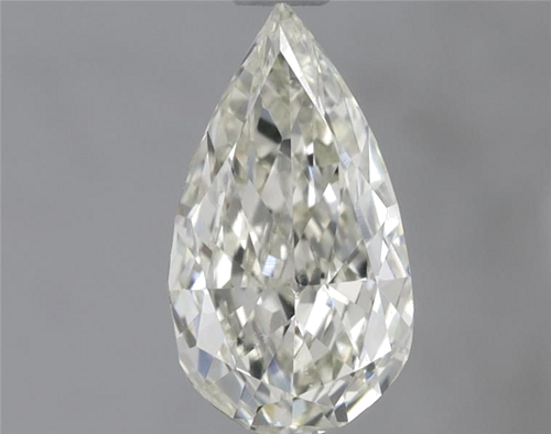 0.61 carat K-VS1 Natūralus Pear Deimantas (1)