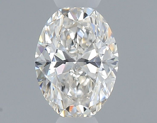0.3 carat H-VVS2 Natūralus Oval Deimantas (1)