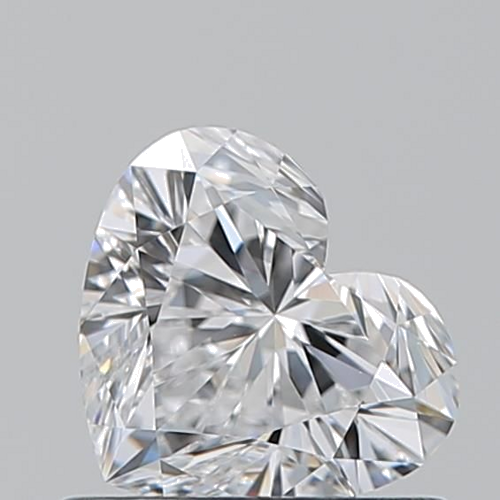 0.7 carat D-VS2 Natūralus Heart Deimantas (1)