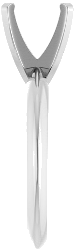 Sužadėtuvių Žiedas „Solitaire“ 950 Platinos Cushion 7.5mm (4)