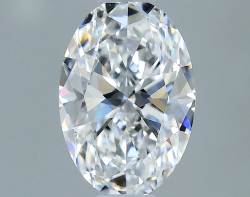 0.3 carat D-VVS2 Natūralus Oval Deimantas (1)