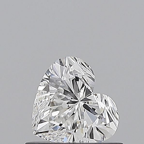 0.57 carat E-VS1 Natūralus Heart Deimantas (1)