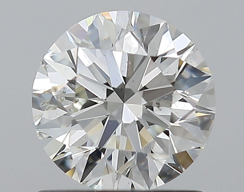 1.01 carat I-SI1 Excellent cut Natūralus Round Deimantas (1)