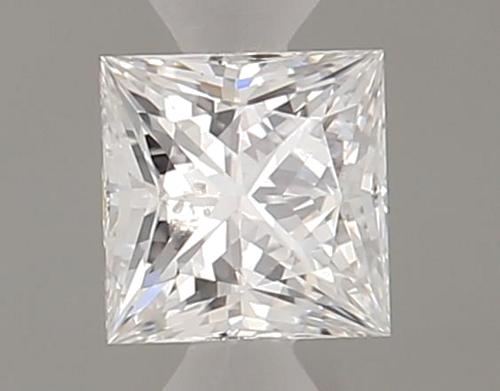 0.3 carat E-SI2 Natūralus Princess Deimantas (1)