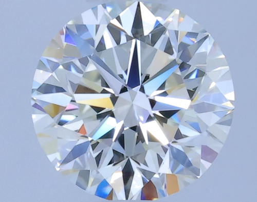 0.5 carat G-VVS2 Very Good cut Natūralus Round Deimantas (1)