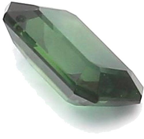 0.65 carat GREEN STEP cut Octagonal Safyras (1)