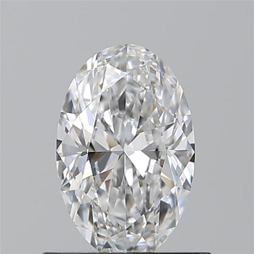 0.72 carat D-VVS1 Natūralus Oval Deimantas (1)