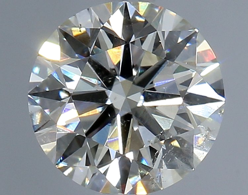 0.9 carat I-SI2 Excellent cut Natūralus Round Deimantas (1)