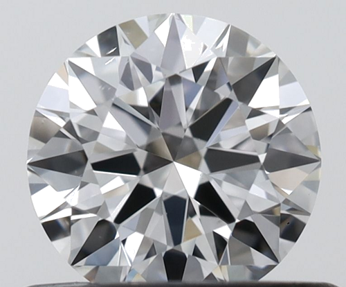0.5 carat F-VS2 Excellent cut Natūralus Round Deimantas (1)