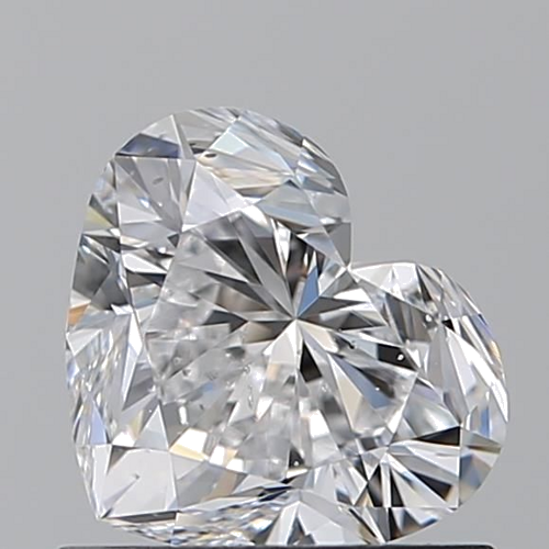 0.94 carat D-SI1 Natūralus Heart Deimantas (1)