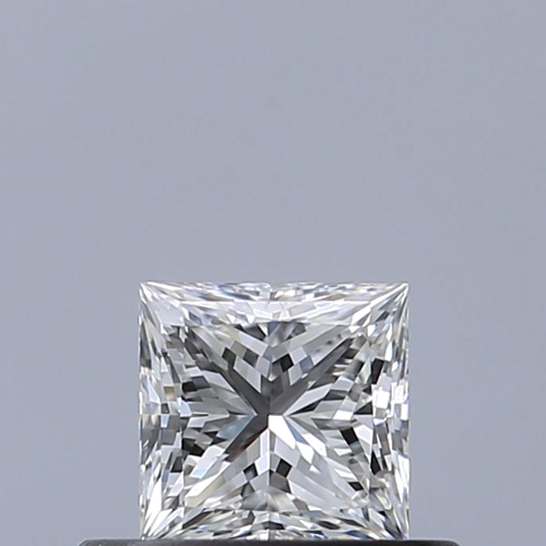 0.4 carat E-VVS1 Natūralus Princess Deimantas (1)