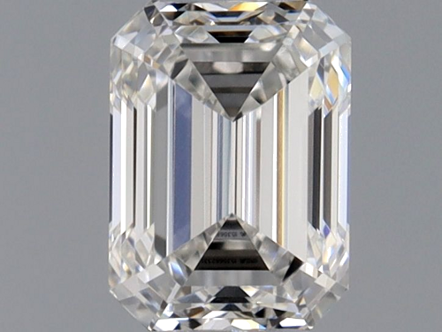 0.39 carat F-VVS1 Natūralus Emerald Deimantas (1)