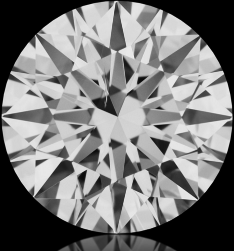 0.51 carat H-SI2 Excellent cut Natūralus Round Deimantas (1)