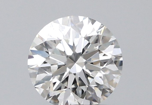 0.44 carat F-VVS2 Excellent cut Natūralus Round Deimantas (1)