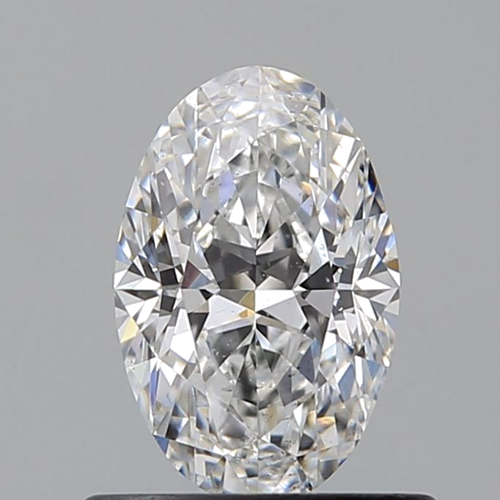 0.61 carat E-SI1 Natūralus Oval Deimantas (1)