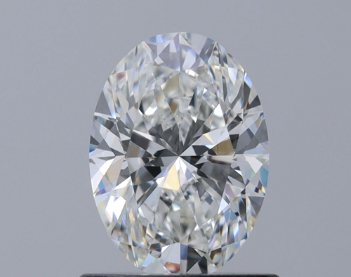 0.9 carat F-VS1 Natūralus Oval Deimantas (1)