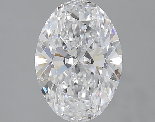 2.5 carat D-SI1 Natūralus Oval Deimantas (1)