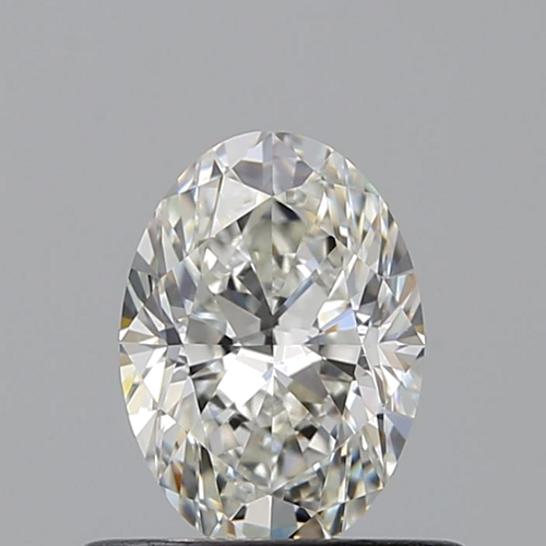 0.59 carat H-VVS2 Natūralus Oval Deimantas (1)
