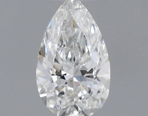0.26 carat F-VS1 Natūralus Pear Deimantas (1)