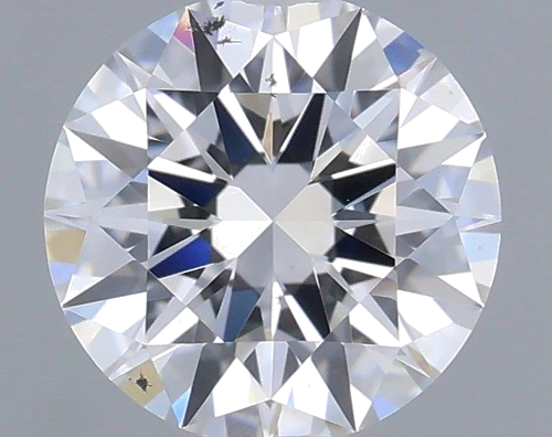 0.44 carat E-SI1 Very Good cut Natūralus Round Deimantas (1)